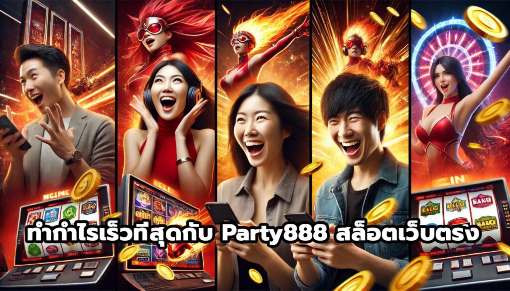 ทำกำไรเร็วที่สุดกับ Party888 สล็อตเว็บตรง-13
