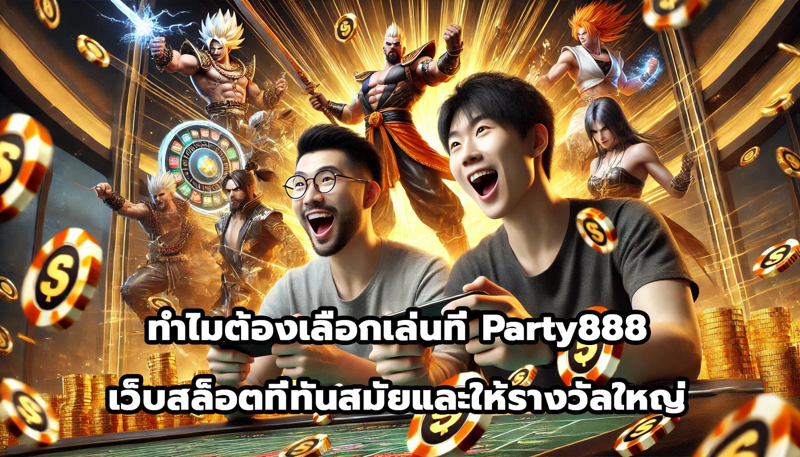 ทำไมต้องเลือกเล่นที่ party888 เว็บสล็อตที่ทันสมัยและให้รางวัลใหญ่-4